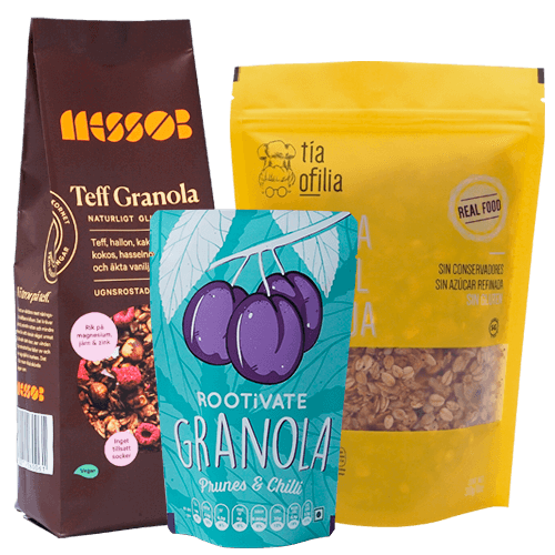 EMBALAJE DE GRANOLA